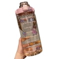 thumbnail image 2 of SAYOO Taza de agua con pajita de silicona, mango 2000ML Botella deportiva a prueba de fugas de gran capacidad SAYOO  Moda, 2 of 7
