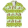 thumbnail image 4 of 2024 Camisas hawaianas para hombre, camisa de gran tamaño con dibujos animados de kiwi para niños, camiseta de playa de manga corta con estampado de moda, ropa para hombre, Camisa, 4 of 4