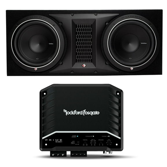Rockford Fosgate High Efficient Car Subwoofers, PP Black, 15.00 x 9.00 x 19.00 Inches, 75 lb