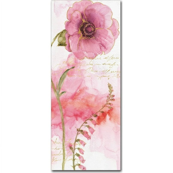 Trademark Fine Art "Rainbow Seeds Abstract Floral II" Canvas Art by Lisa Audit