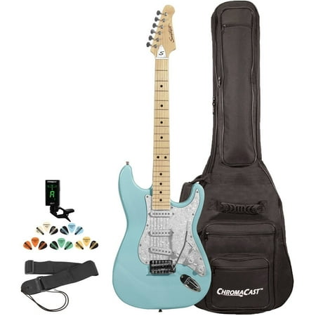Sawtooth ES Series Electric Guitar Kit with ChromaCast Gig Bag &