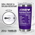 thumbnail image 3 of Vaso aislante para mamá TEEZWONDER de acero inoxidable, 20 oz, 3 of 7