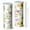 White-2, variant on Sunflower 20 Oz Stainless Steel Skinny Tumbler – Vacuum Insulated Slim Travel Cup with Lid & Stainless Steel Straw, 360° Full Wrap Printed Tumbler for Home, Office & Outdoor Use, Spring