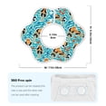 thumbnail image 6 of Hirioo Lovely Sea Otters for Baby Cotton Petal Bib Drool Bibs for Baby Boy Unisex, 6 of 9