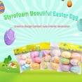 thumbnail image 6 of Zhaomeidaxi 6Pcs/Set Hanging Foam Easter Eggs Speckled Eggs Ornaments Decorative Easter Egg for Easter Tree Decorations, 6 of 9