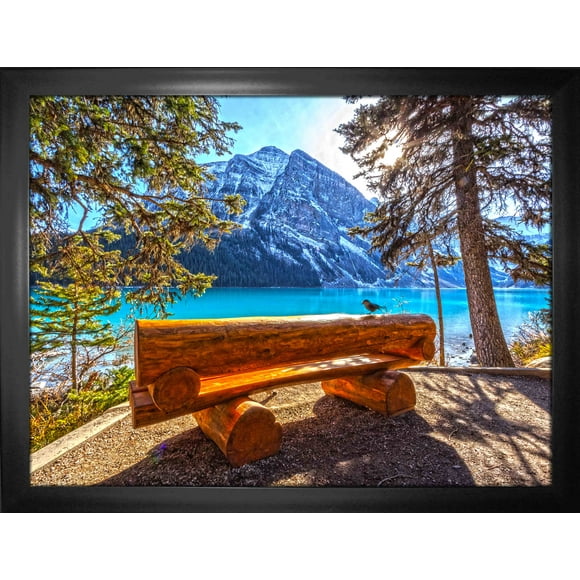 Parc National Banff, Canada 24x32 Vue Nature Encadrée sur Toile