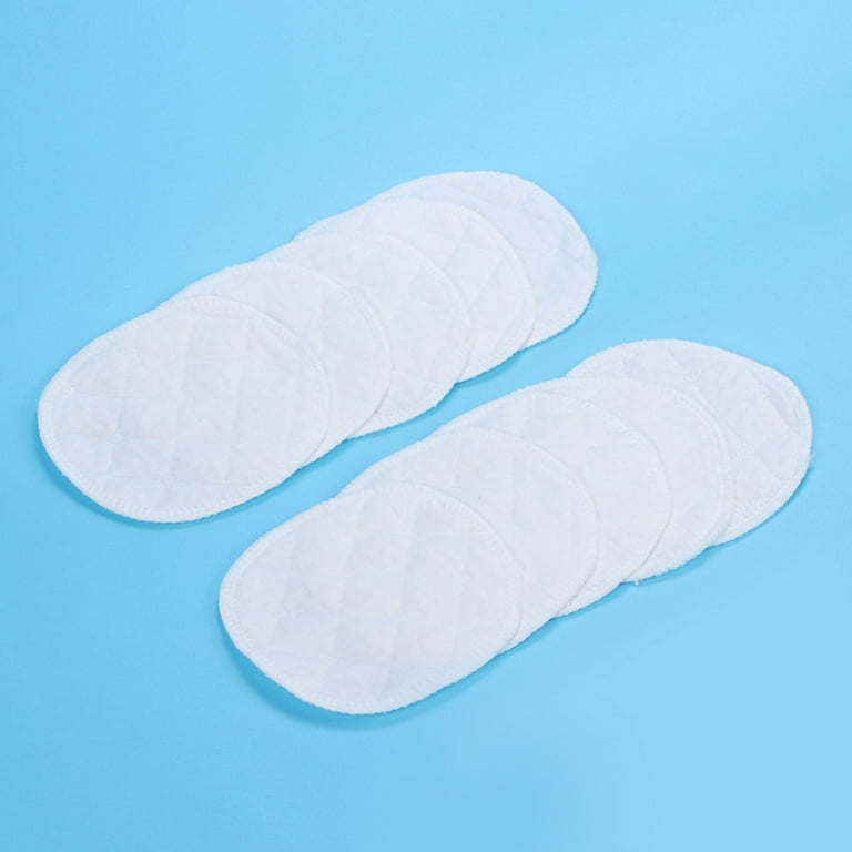 Bobasndm 12Pcs Nursing Breast Pads- Contoured Leak-Proof Breastfeeding  Nipple Pad for Maternity, Reusable Nipple Covers for Breast Feeding 