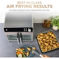 thumbnail image 4 of | French Door Premier Air Fryer, Convection Oven, Toaster 5-qt Fry Basket, Sheet Pan, Wire Rack, Broil Rack PFAS-free Cooking Surface, Dishwasher-safe Accessories FO101 (NEW), 4 of 5