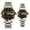 gold black couple, variant on GUANQIN Women Men Couple Calendar Week Diamond Vintage Japanese Automatic Self-Winding Mechanical Wrist Watch Tungsten Steel Band Sapphire Crystal Waterproof Luminous Clock