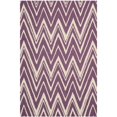 thumbnail image 3 of Safavieh Cambridge 3' X 5' Hand Tufted Wool Rug in Purple and Ivory, 3 of 9