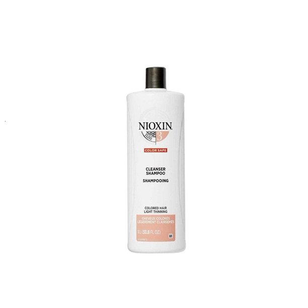 Nioxin System 3 Cleanser Shampoo for Color Treated Normal to Light