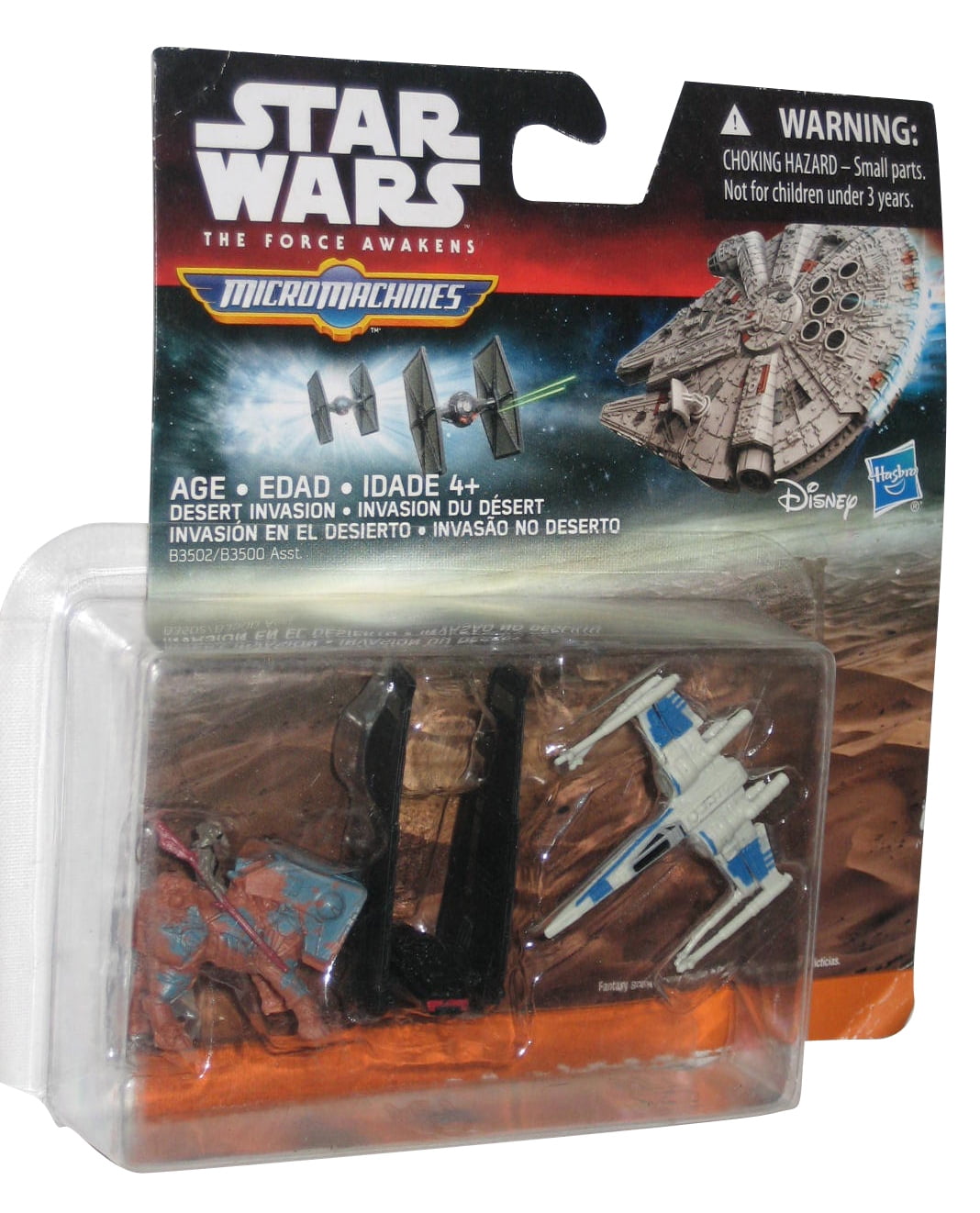 Star Wars 3 MicroMachines The Force Awakens First Order Tie Fighter Attack for sale online 