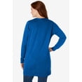 thumbnail image 2 of Woman Within Plus Size Perfect Longer-Length Cotton Cardigan Sweater, 2 of 6