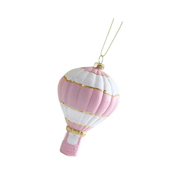 Adorno para de Navidad, decoración navideña, regalo, suministros de bricolaje, decoración colgante navideña, colgantes, gotas para recuerdo de Globo aerostático