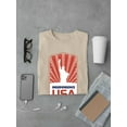 thumbnail image 3 of Independence Usa Emblem T-Shirt Men -Image by Shutterstock, Male Medium, 3 of 4