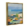 thumbnail image 4 of Stupell Industries Farmland Shapes Abstraction Landscape Painting Gold Floater Framed Canvas Art Print Wall Art, 17 x 21, 4 of 10