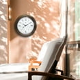 thumbnail image 4 of Infinity Instruments Noble Indoor/Outdoor Wall Clock, Antique Gold, 18.5", 4 of 7