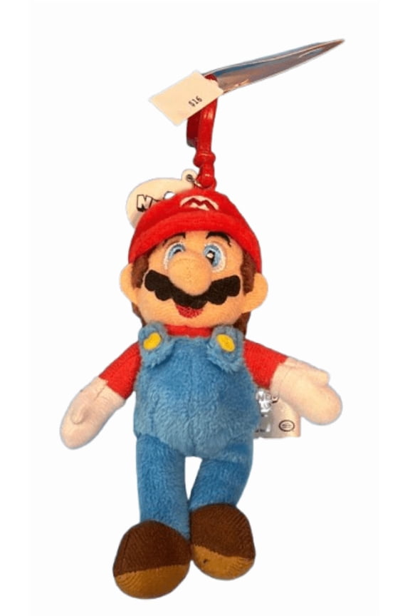 Super Nintendo World Mario Bros Plush Keychain New With Tag