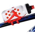 thumbnail image 3 of Red - 1 Piece Plastic Bicycle Bottle Holder with Cage Mount Base, 3 of 4