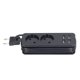 thumbnail image 1 of Regleta ANGGREK 4 Puertos USB Power Hub Enchufe UE 250V 2 Enchufes Redondos 1200W 10A, 1 of 7