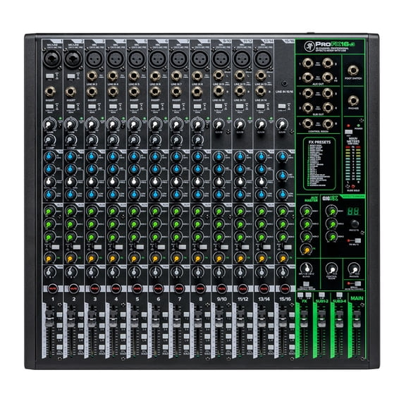 Open Box Mackie ProFXv3 Series PROFX16V3 - Analog mixer with GigFX - 16-channel