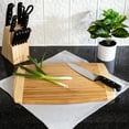 thumbnail image 6 of Joyce Chen Burnished Bamboo Cutting Board Bundle, 5 pack, 6 of 9