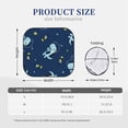 thumbnail image 3 of Kll Space Dinosaur Windshield Sun Shade 2-Piece Foldable Car Front Window Sunshade For Most Sedans Suv Truck- Small, 3 of 7