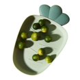 thumbnail image 1 of OUSITAID Serving Tray Cute Cartoon Radish Design Snack Food Tray Creative Decorative Radish Design Snack Food Tray Plate Cute Cartoon Creative Decorative Serving Tray for Household Kitche, 1 of 7
