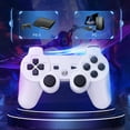 thumbnail image 6 of INFISU 2 Pack Controllers for P3 ,Wireless P3 Gaming Controller with Double Shock & Motion Sensor,Compatible with P3 Controller Bluetooth Rechargeable Gamepad Remote,White, 6 of 8