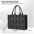 thumbnail image 3 of Large Capacity Tote Bag,Schnauzer Dog Handbag Fashion Luxury Tote Bag,15.7"x13"x 5.1" Inches,Laptop Compatible, 3 of 6