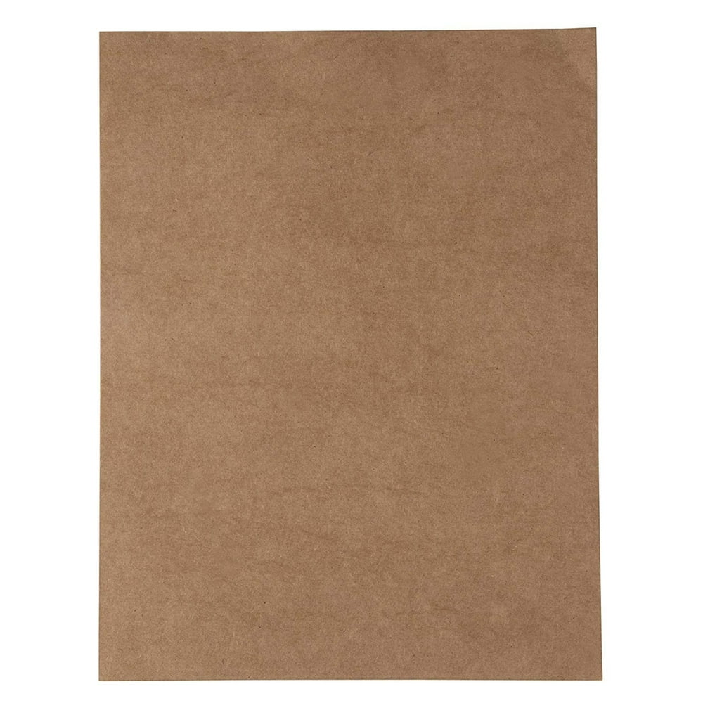 96 Pack Kraft Brown Cardstock Paper 8.5 x 11 in. for Menus