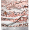 thumbnail image 1 of Soimoi Rayon Fabric Dot,Floral & Check Patchwork Print Sewing Fabric Yard 42 Inch Wide, 1 of 1