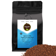 Swiss Water Decaf - Organic Single Origin Arabica Whole Bean Coffee, Medium-Dark Roast, 12oz (2 Pack)