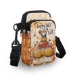 thumbnail image 3 of HELLHERO Gnome Pumpkin Fall Shoulder Bags Adjustable Strap Polyester Adult 4.33x1.97x7.09 for Casual Use, 3 of 7