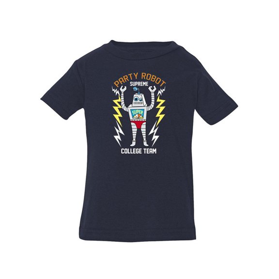 Party Robot T-Shirt Infant -Image by Shutterstock, 12 Months