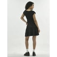 thumbnail image 3 of No Boundaries Babydoll Mini Dress, Women's, 3 of 5