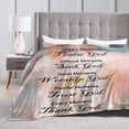 thumbnail image 6 of Christian Gifts for Women Faith, Inspirational Gifts for Women, Soft Throw Blankets for Women, Religious Gifts for Women/Men, Spiritual Gifts for Women, Personalized Blankets for Adults/Kids 50"x 60", 6 of 6