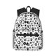 thumbnail image 1 of Easygdp Black Footprints Mochila Casual para Portátil, Mochila para Escuela, Viajes, Negocios, 1 of 6