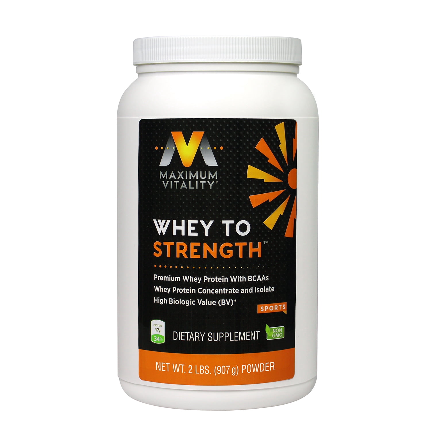 Whey to Strength; Protein Powder; Maximum Vitality