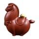 thumbnail image 2 of Mascota de Té de Arcilla, Decoración para La Del Té, Encantadora Artesanía Decorativa, Pequeña Figura de Caballo para El Hogar, La Oficina, rojo, 2 of 9