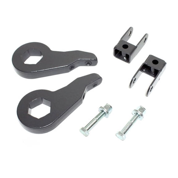 MaxTrac Suspension 880513 Leveling Torsion Key; 1-3 in. Lift; Incl. Torsion Keys And Shock Extenders; Fits select: 1999-2006 CHEVROLET SILVERADO, 2000-2006 CHEVROLET TAHOE