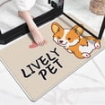 thumbnail image 2 of HUASHENG Gothic Bat Pumpkin Mat Halloween Bathroom Rug Non Water Absorbent Shower Rug For Bathroom Kitchen Porch Holiday Decor, 2 of 4