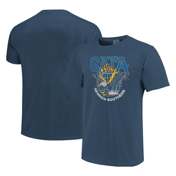 Men's Navy Georgia Southern Eagles Hyperlocal Comfort Colors T-Shirt