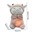 WMTBSRSW Breathing Stuffed Animal,Portable Plush Baby Toy,Soothing