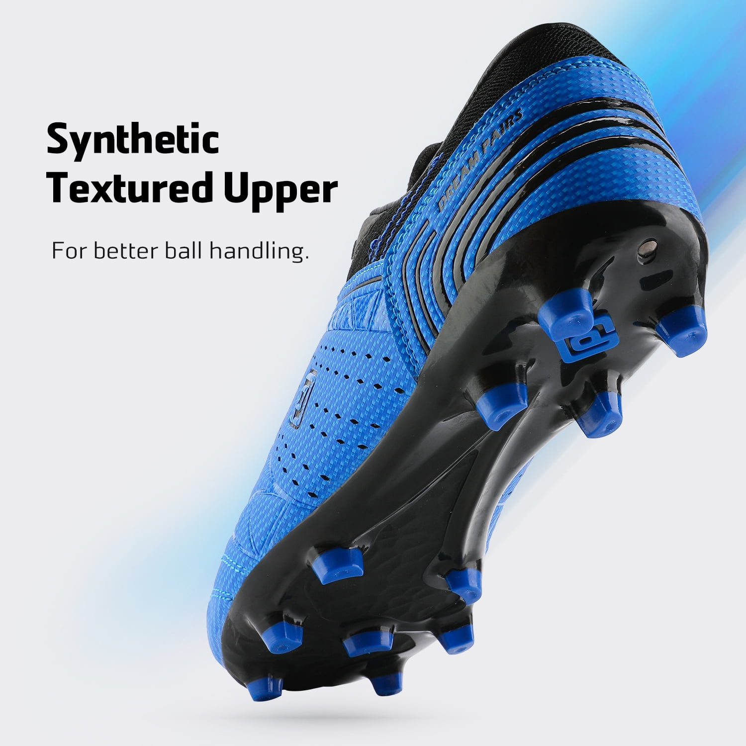 DREAM PAIRS Men Sports Athletic Light Outdoor Football Soccer Cleats