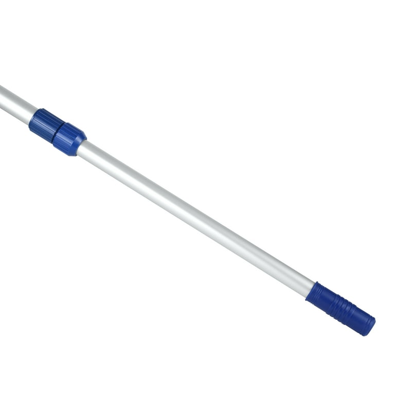 Mainstays 14ft Blue & Silver Aluminum Telescopic Pole for Swimming Pools