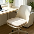 thumbnail image 5 of Flax Linen Horseshoe Chair Cushion Seat Pad With Straps Non Slip Dining Chair Cushion, Ergonomic Comfort Durable Support Design, for Dining Chair Office Chair Kitchen Home Use, 5 of 6