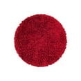 thumbnail image 3 of Unique Loom Infinity Shag Collection Area Rug - Jinko (3' 3" Round Merlot), 3 of 7