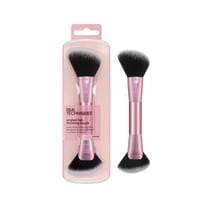 Real Techniques Dual-Sided Angled Fan Blush Contour Makeup Brush 1 Count
