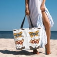 thumbnail image 6 of Honeii Corgi Dog2 for Tote Bag with Adjustable Strap,Beach Bag, Waterproof Sandproof Beach Tote Bag, Large Capacity Foldable Beach Bags, 6 of 7